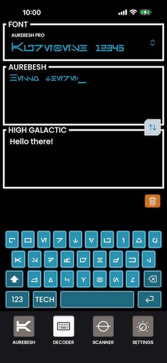 Galactic Decoder